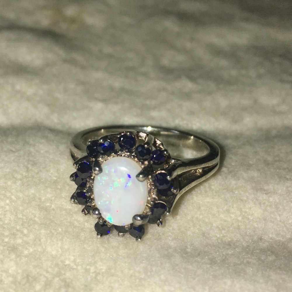 Antique opal ring